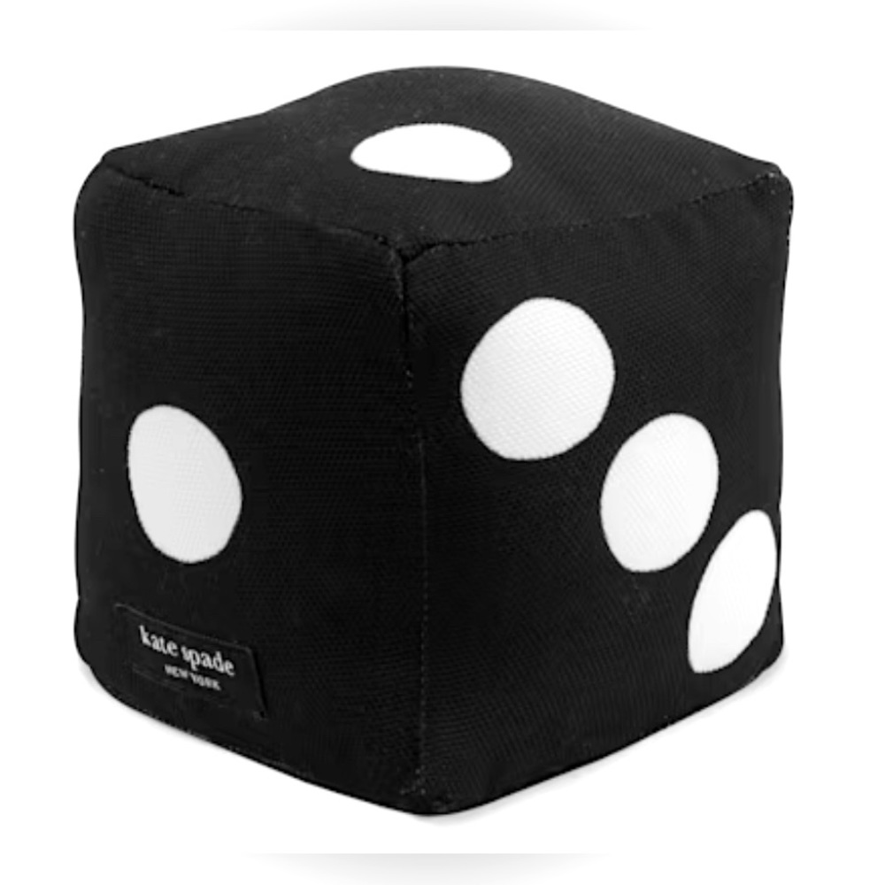 💥Host Pick💥 POW! NWT•Kate Spade New York•Dice•Art Dot•Dog Chew Toy•Size Medium